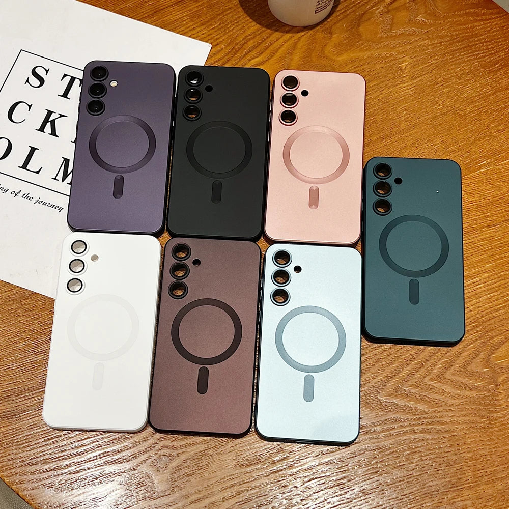 Soft TPU Matte Case For Samsung Galaxy A57 A37 A56 A55 A54 A36 A35 A16 A15 5G A26 S26 S25 S24FE S24 S23 S21 Plus FE S25FE Cover
