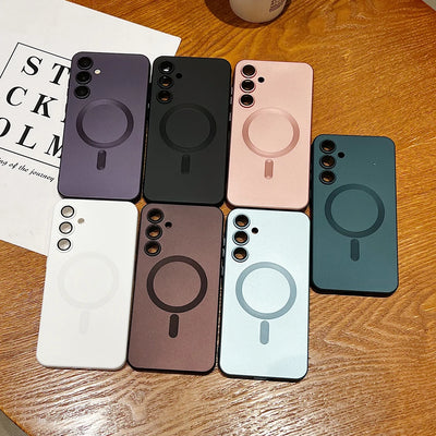 Soft TPU Matte Case For Samsung Galaxy A57 A37 A56 A55 A54 A36 A35 A16 A15 5G A26 S26 S25 S24FE S24 S23 S21 Plus FE S25FE Cover