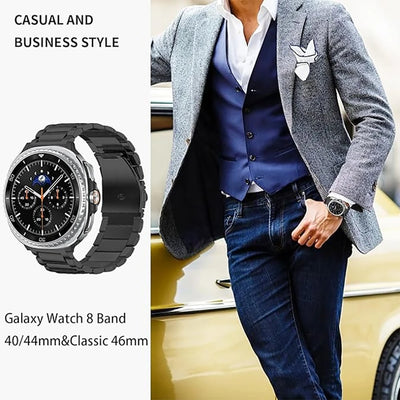 Metal Straps for Samsung Galaxy Watch 9 8 40mm 44mm Stainless Steel Bracelet Correa Galaxy Watch 8 Classic 46mm Bands