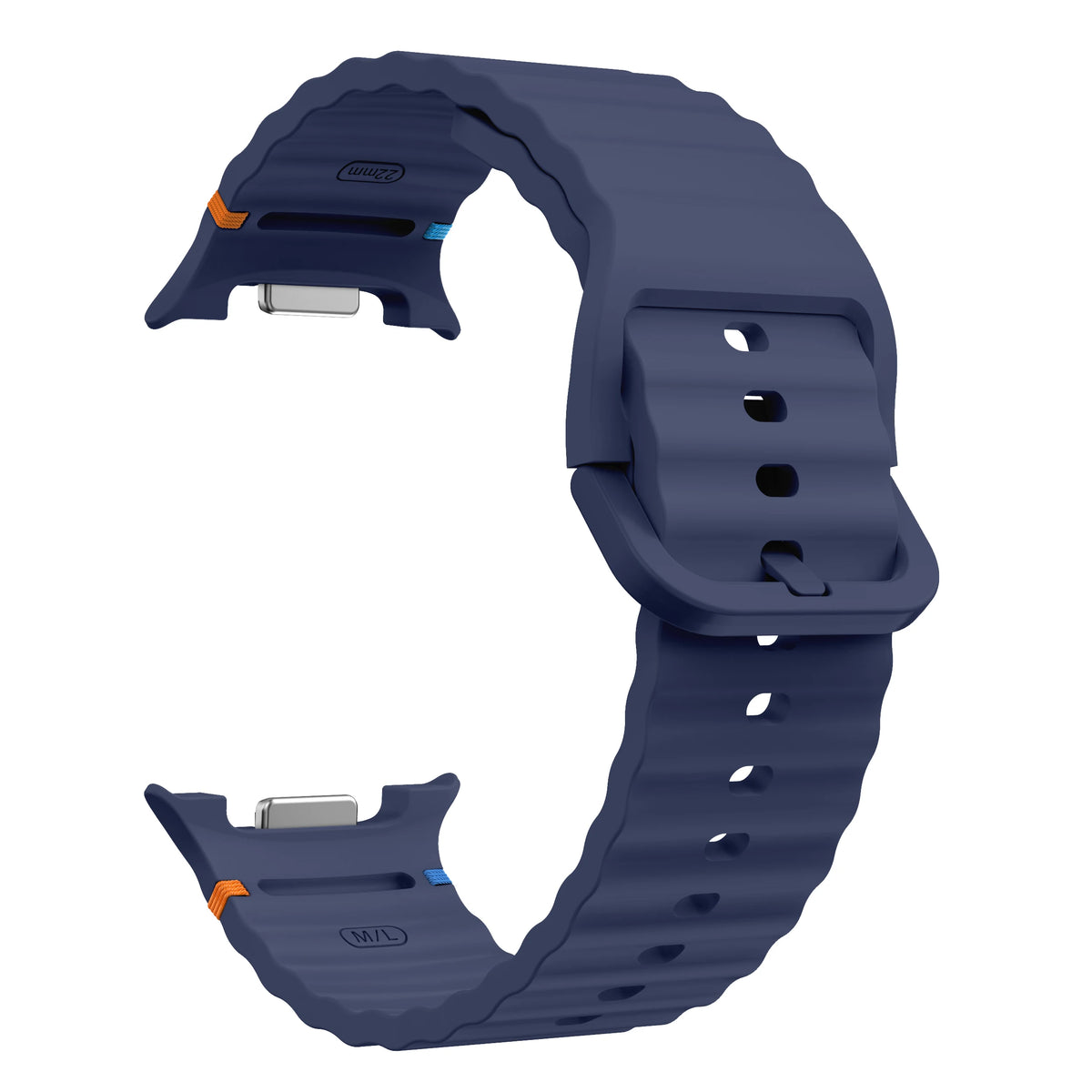 Official Silicone Strap for Samsung Galaxy Watch 9/8 40mm 44mm Sports Replacement Wristband for Galaxy Watch 8 Classic 46mm Band