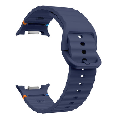 Official Silicone Strap for Samsung Galaxy Watch 9/8 40mm 44mm Sports Replacement Wristband for Galaxy Watch 8 Classic 46mm Band