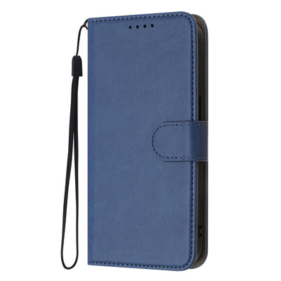 For iPhone 17 Pro Max Solid Color Luxury Leather Flip Case on For iPhone 17 16 15 14 13 12 Pro Max Plus 17 Air 16E Wallet Cover
