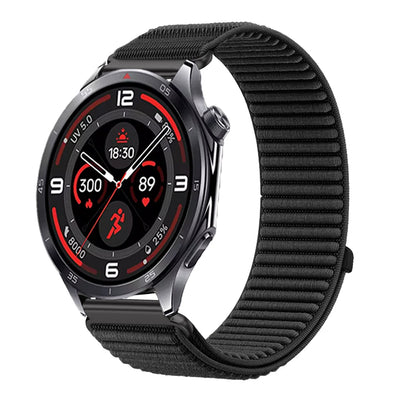 18mm 22mm Wave Nylon Strap for Oneplus Watch 3 43mm 46mm/4 3 Lite/2/2R Sport Wristband for OPPO Watch S/X2/3/Huawei GT6 5 4 Band