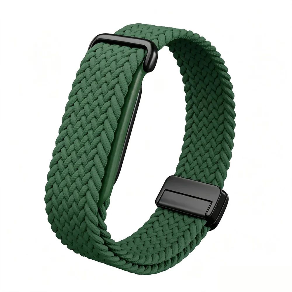 Magnetic Nylon Watch Strap for Google Fitbit Air Braided Replacement Bracelet Watch Band for Fitbit Air Sport Loop Correa Belt