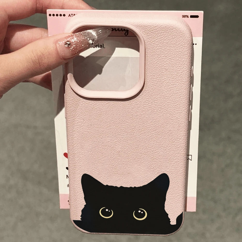 Colorful Cat For iPhone 17 Pro Max Phone Case For iPhone 17 Air 16 15 14 13 12 11 Pro Max 16 15 14 Plus XS XR X Shockproof Cover