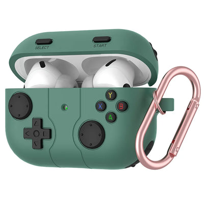 for AirPods Pro 3/Pro 2/Pro/4 Case with Secure Lock Cute 3D Game Player Design Protective Earphone Case Cover for AirPods 4/Pro3