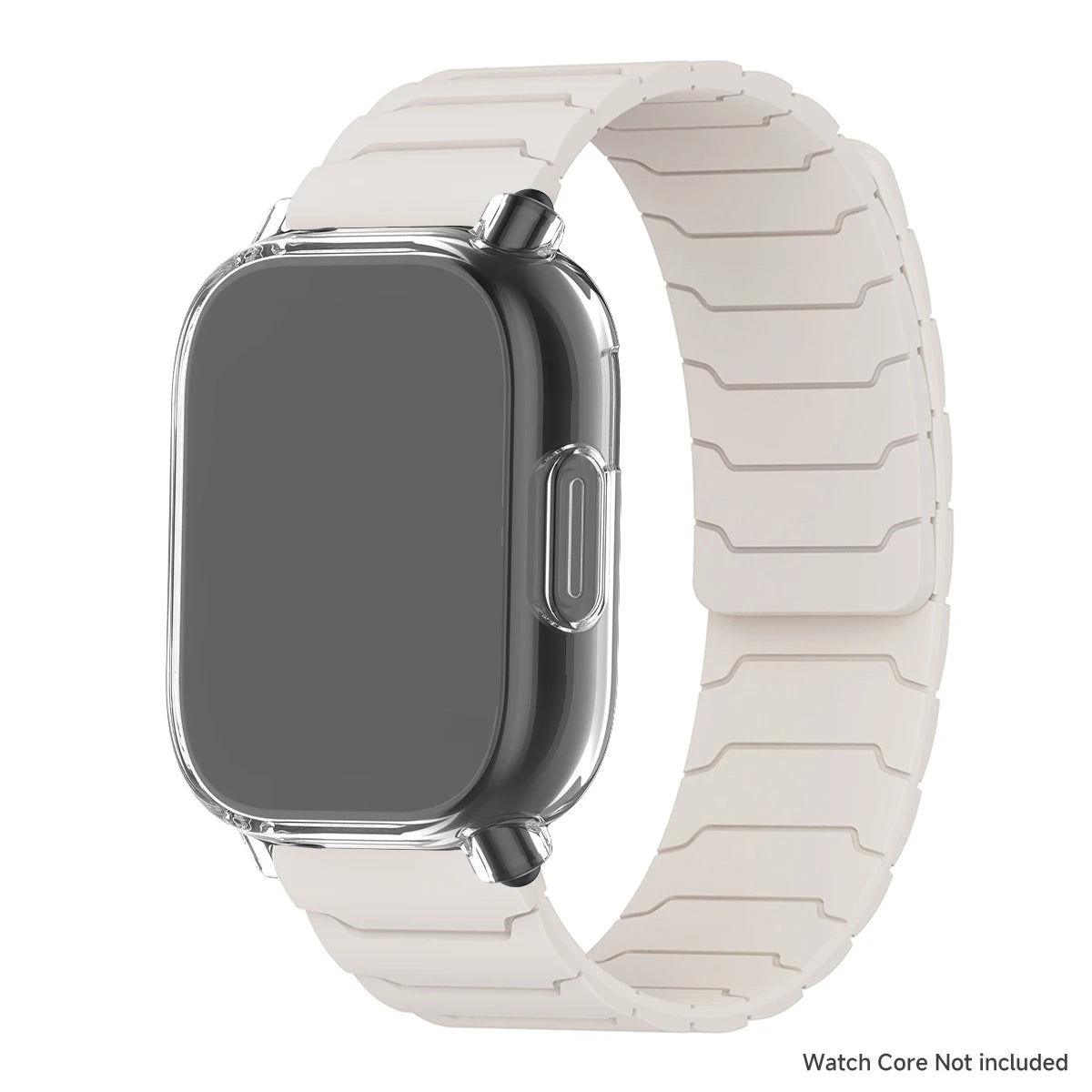 Silicone Strap+Case for Xiaomi Redmi Watch 5 Active/5Lite Magnetic Band Full Cover Bumper for Redmi Band 5 Lite Shell Bracelet