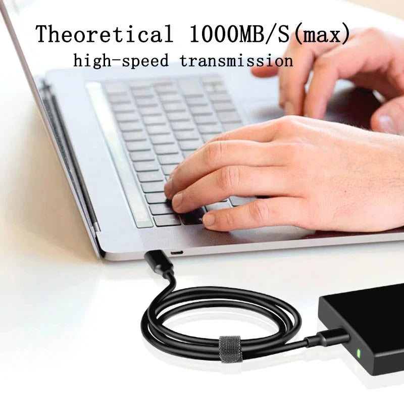 USB A To Type C Fast charge Cable For iPhone 15 16 17 Pro Max iPad mini  USBC 3.2/3.1 Gen 2 60W 3A Data Charger Cord 2m 3m 5m