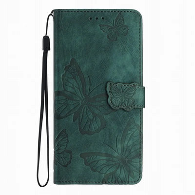 Girl Wallet Case For Apple iPhone 6Plus 17 16 16E 15 14 13 12 Pro Max Mini 6 7 8 Plus SE 2020 Cute Butterfly Phone Protect Cover