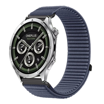 18mm 22mm Wave Nylon Strap for Oneplus Watch 3 43mm 46mm/4 3 Lite/2/2R Sport Wristband for OPPO Watch S/X2/3/Huawei GT6 5 4 Band