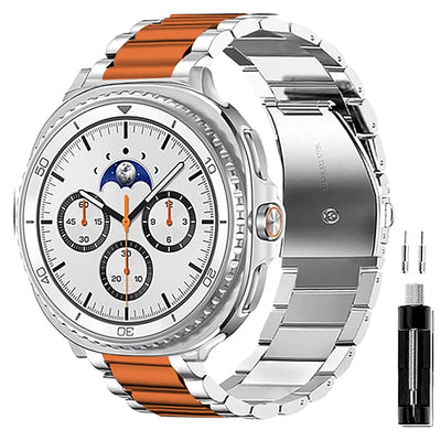 Metal Straps for Samsung Galaxy Watch 9 8 40mm 44mm Stainless Steel Bracelet Correa Galaxy Watch 8 Classic 46mm Bands