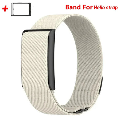 Stretchable Wrist Band Sport Soft Nylon Loop Band for Amazfit Helio Strap Adjustable Sport Correa Helios Straps Amazfit Bracelet
