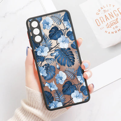 Palm Tree Leaves Phone Case For Samsung Galaxy S24 Ultra Cases Samsung S26 Ultra S23 FE S25 S22 Ultra S21 S20 FE S23 Plus Cover
