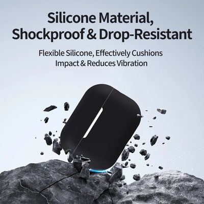 Cover for AirPods Pro 3 Case Wireless Bluetooth Earphone Silicone Cases Siamese Ultra-Thin Skin for Apple Airpods Pro 3 Funda