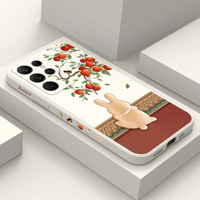 Climbing Cats Phone Case For Samsung Galaxy S25 S24 S23 S22 S21 S20 Ultra Plus FE S10 Note 20 ultra 10 9 Plus Cover