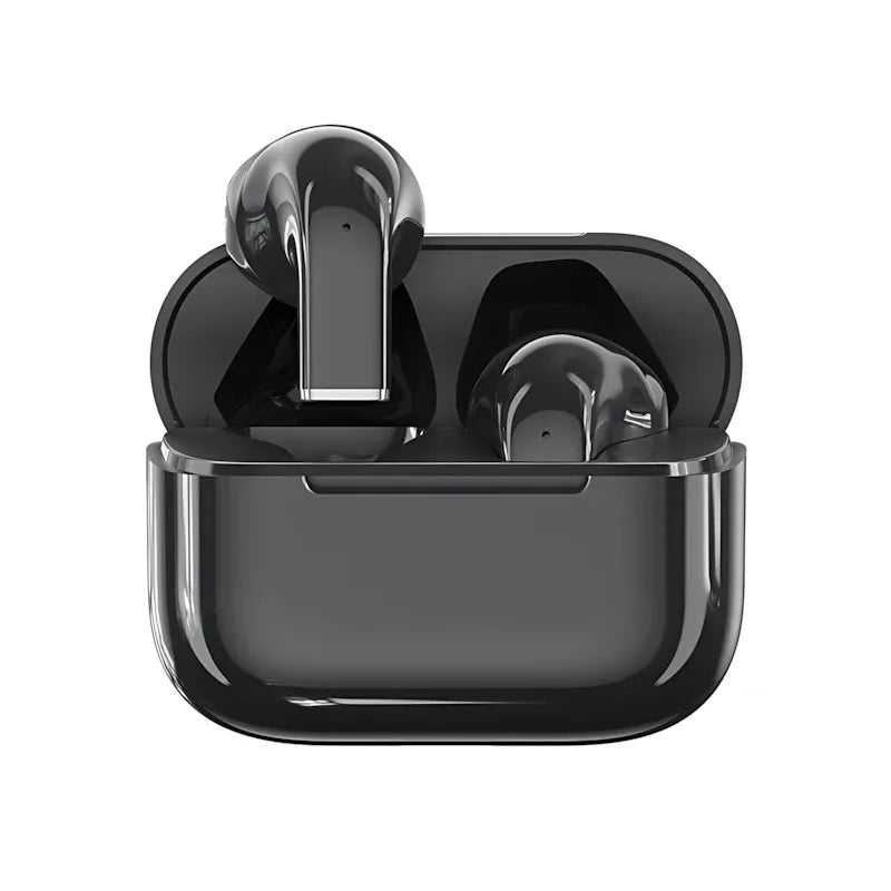 Mini TWS Wireless Bluetooth Earbuds Powerful Active Noise Cancellation Built-In Hands-Free Mic for Music Playback Voice Calls