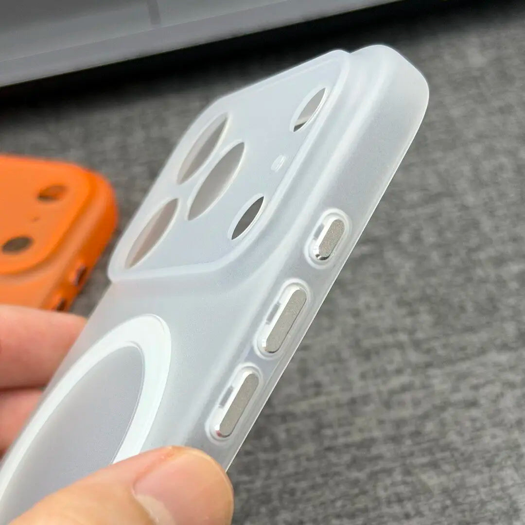 Ultra Thin Matte Clear Magnetic TPU Cases for iPhone 17 Air 16 15 14 Plus 13 12 11 Pro Max 17Pro 11 Soft Light Cover Magsafe
