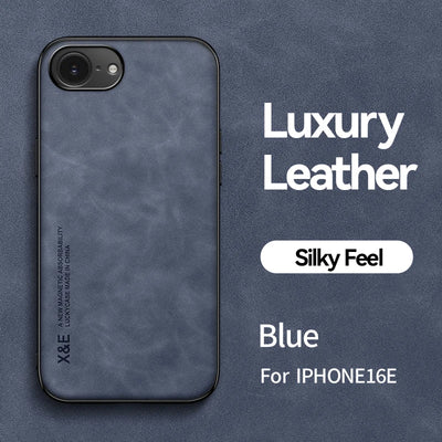 Magnetic Leather Case For iPhone 16E 17E iPhone16E iPhone17E 5G Shockproof Silicone Soft Case Cover