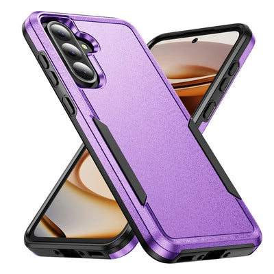 Armor Case for Samsung Galaxy S24 FE S22 S23 Plus S21 S25 Ultra Edge A54 A16 5G A56 A36 A26 A55 Hard PC+TPU Protector Back Cover