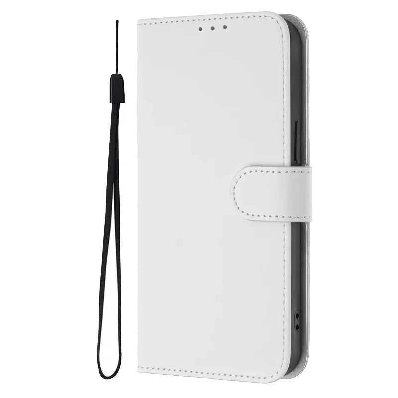 Fashion Candy Solid Color Leather Flip Case For iPhone 14 13 Plus 12 11 Pro Max Funda i Phone 14 Pro 13Pro Max Wallet Cover Case