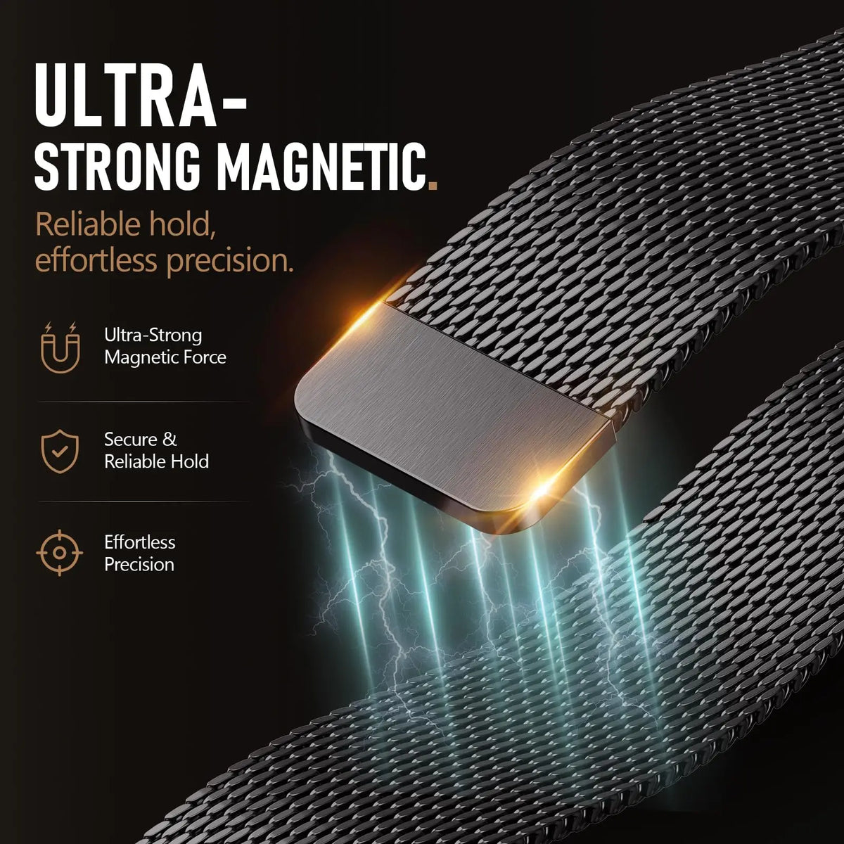 Milanese Loop Strap For Samsung Galaxy Watch 8 Classic 46mm Metal Magnetic Correa Bracelet Galaxy Watch 9 8 44mm 40mm Band