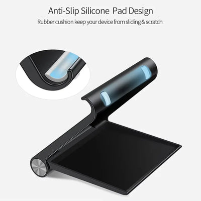 Adjustable Phone Holder Stand Portable Foldable Desktop Phone Support Universal Cell Phone Stand for iPhone, Samsung