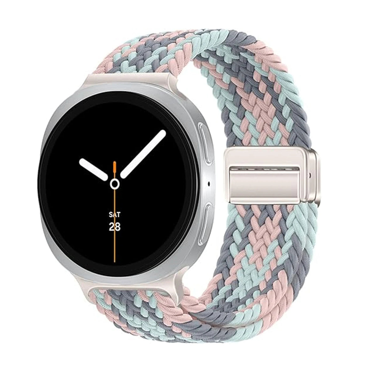 Magnetic Braided Band For Samsung Galaxy Watch 9 8 Strap 44mm 40mm Nylon Bracelet Correa Belt Galaxy Watch 8 Classic 46mm