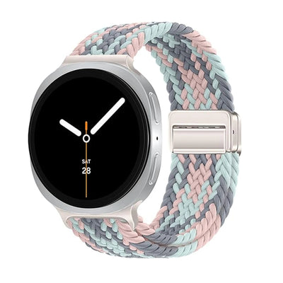 Magnetic Braided Band For Samsung Galaxy Watch 9 8 Strap 44mm 40mm Nylon Bracelet Correa Belt Galaxy Watch 8 Classic 46mm