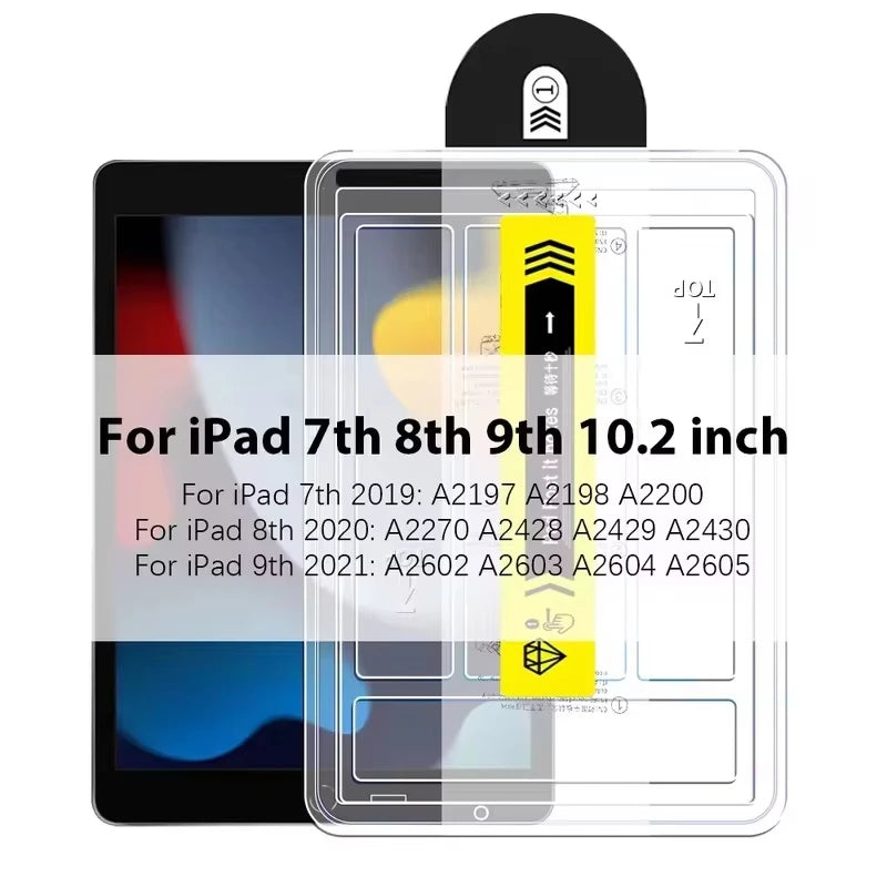 Tempered Glass Screen Protectors For iPad 10th Generation A16 2025 M3 Pro 13 11 M4 12.9 Air 5 4 3 2 Mini 6 7th 9th 8th 10.2 10.5