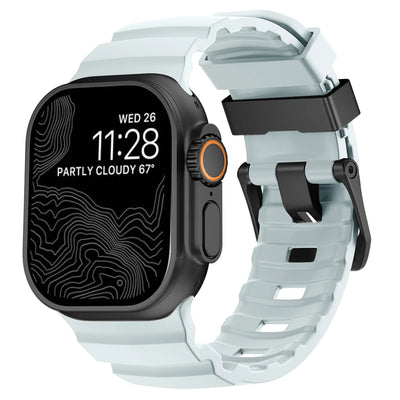 Trail Silicone Band for Apple Watch Ultra 4 3 2 49mm Strap 46mm 45mm 44mm Sport Bracelet iWatch Series 12 11 10 Ultra 9 8 7 SE3