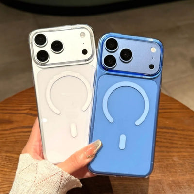 Ultra Thin Transparent Magnetic for Magsafe Case for iPhone 18 Pro Max 17 16 15 14 Plus 13 12 Clear Shockproof Hard PC Fit Cover