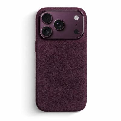 Real Italian Imported for Alcantara Magnetic Case for iPhone 18 17 Pro Max 18Pro With MagSafe Case Smart Button Protective Cover