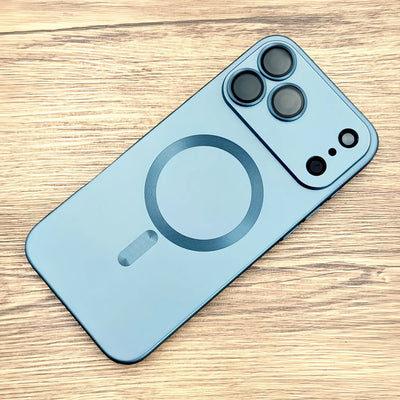 Luxury Soft Matte Case Cover For iPhone 18 17 16 15 14 13 12 11 Pro Max 16E 17E 18Pro 17Pro For Magsafe Mag Safe Wireless Charge