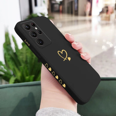 Gemini Love Phone Case For Samsung Galaxy S25 FE S24 S23 S22 S21 S20 Ultra Plus S10 Note 20 ultra 10 9 Plus Cover