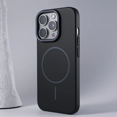 Luxury Original Hard PC For Magsafe Case for iPhone 17 Air 16 15 14 Plus 13 12 Mini 11 Pro Max Shockproof Matte Magnetic Cover