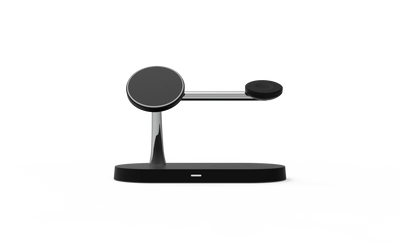 3 in 1 Wireless Charger Stand Magnetic For iPhone 12-17 Fast Charging Station for Apple Watch 11 10 9 8 7 6 5 Airpods 2 3 Pro