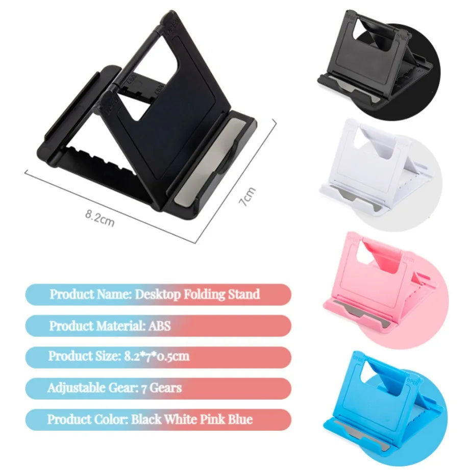 Table Adjustable Phone Holder Bracket Desktop Stand For iPad iPhone Samsung Xiaomi Huawei Folding Universal Mobile Phone Stand