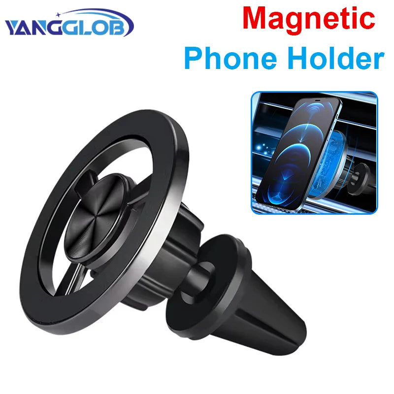 Magnetic Phone Holder Compatible With MagSafe Car Mount for iPhone 14 13 12 Car Air Vent Clip Cellphone Mount Phone Bracket