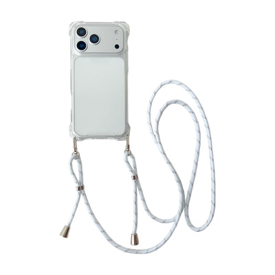 Neck Strap Long Rope Phone Case Suitable For iPhone 17 Pro Max Strap 16 14 11 12 13 15 Pro Max Plus Drop Protection Case