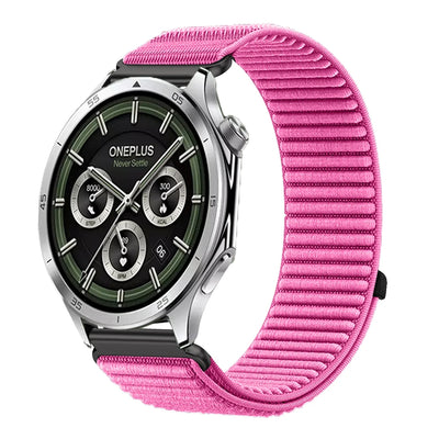 18mm 22mm Wave Nylon Strap for Oneplus Watch 3 43mm 46mm/4 3 Lite/2/2R Sport Wristband for OPPO Watch S/X2/3/Huawei GT6 5 4 Band