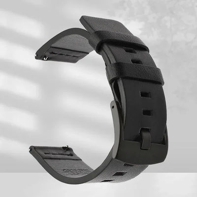 20mm 22mm Watch band Quick release Leather Strap for Samsung Galaxy Watch 3 Active2 40 44mm huawei watch gt 2 WatchBand 24 18mm