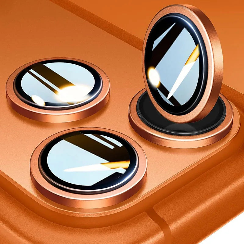 Aluminium Alloy Tempered Glass For Apple iPhone 17 Pro Max Ziai Film Cover Protection Camera Lens Protector for iPhone 17 Pro