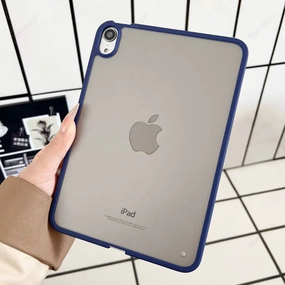 For iPad A16 11th Case iPad 12th A19 10th Air11 13 M4 M3 Air4 5 10.9 10.2 10.5 Matte Transparent Tablet Case Pro11 12.9 13 M5 M4