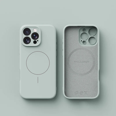 Magnetic Liquid Soft Silicone For Magsafe Case For iPhone 17 Air 16E 17E 16 Plus 15 14 13 12 11 Pro X XR XS Max Shockproof Cover