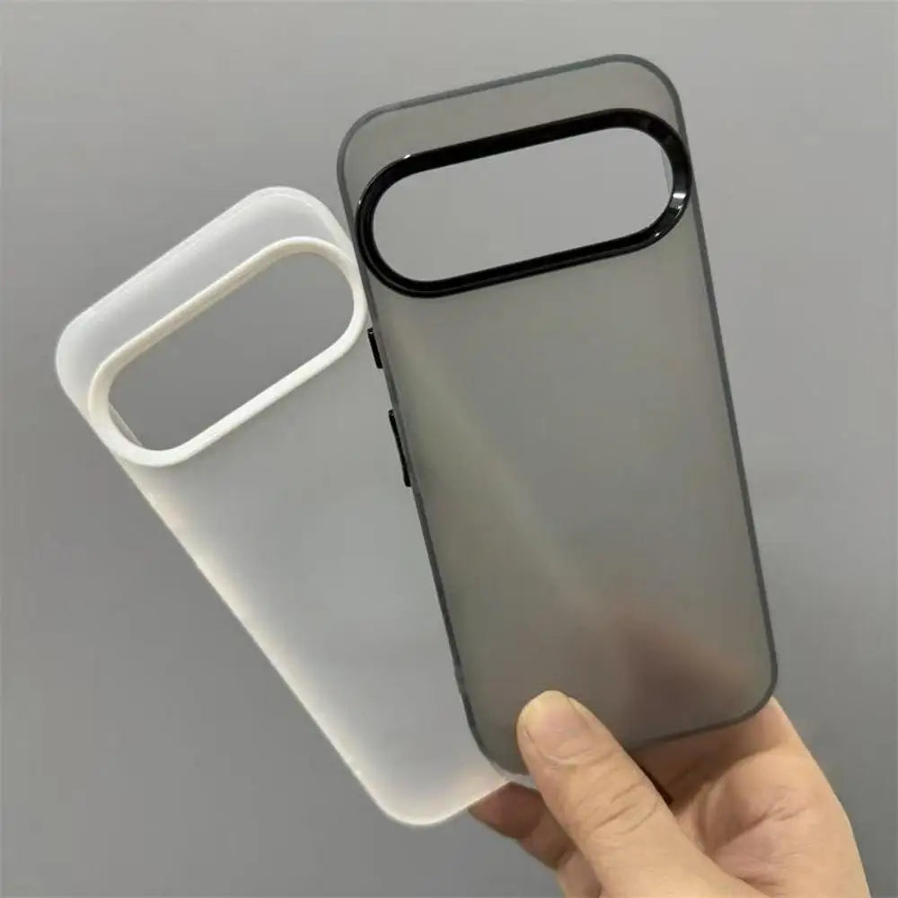 Frosted Fashion Soft Bumper Candy Color Phone Case For Google Pixel 10 9 8 A Pro XL Case Frame Protect Independent Button Cover