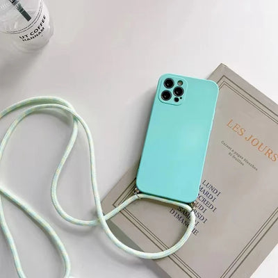 Necklace Strap Cord Crossbody Lanyard Silicone Case For Google Pixel 7 6 8 9 10 Pro XL 7A 6A 9A Cover Pixel 8 Pro 8A 10a Funda