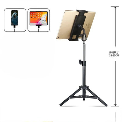 Adjustable Tablet Tripod Floor Stand Holder Live Mount Support for 4-13 Inches for IPad Air Pro 12.9 Lazy Holder Bracket Support