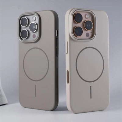 Luxury Original Hard PC For Magsafe Case for iPhone 17 Air 16 15 14 Plus 13 12 Mini 11 Pro Max Shockproof Matte Magnetic Cover