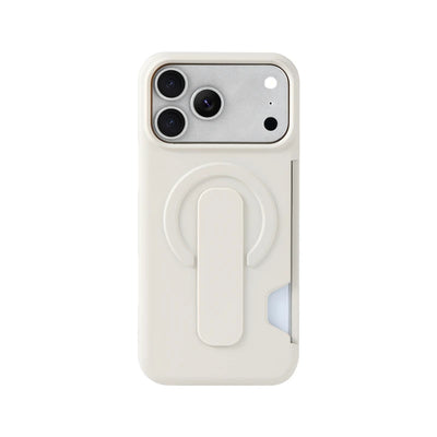 Soft Liquid Silicone Magnetic Case for Magsafe iPhone 17 16 15 14 13 Pro Max Strap Holder Card Slot Shockproof Cover