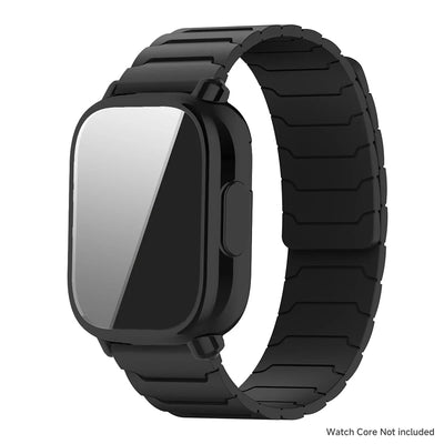 Silicone Strap+Case for Xiaomi Redmi Watch 5 Active/5Lite Magnetic Band Full Cover Bumper for Redmi Band 5 Lite Shell Bracelet